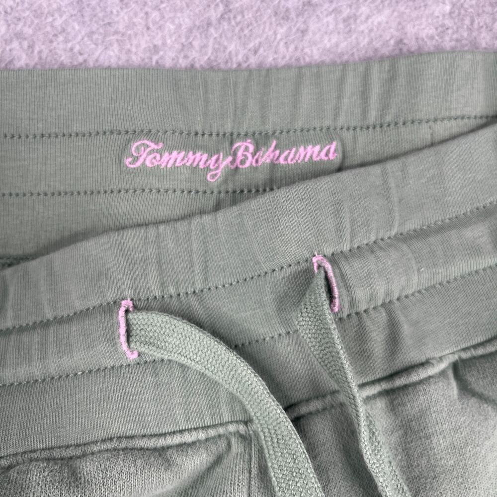 Tommy Bahama Sweatpants Womens Sage Size Small Draw String Casual - Picture 9 of 14